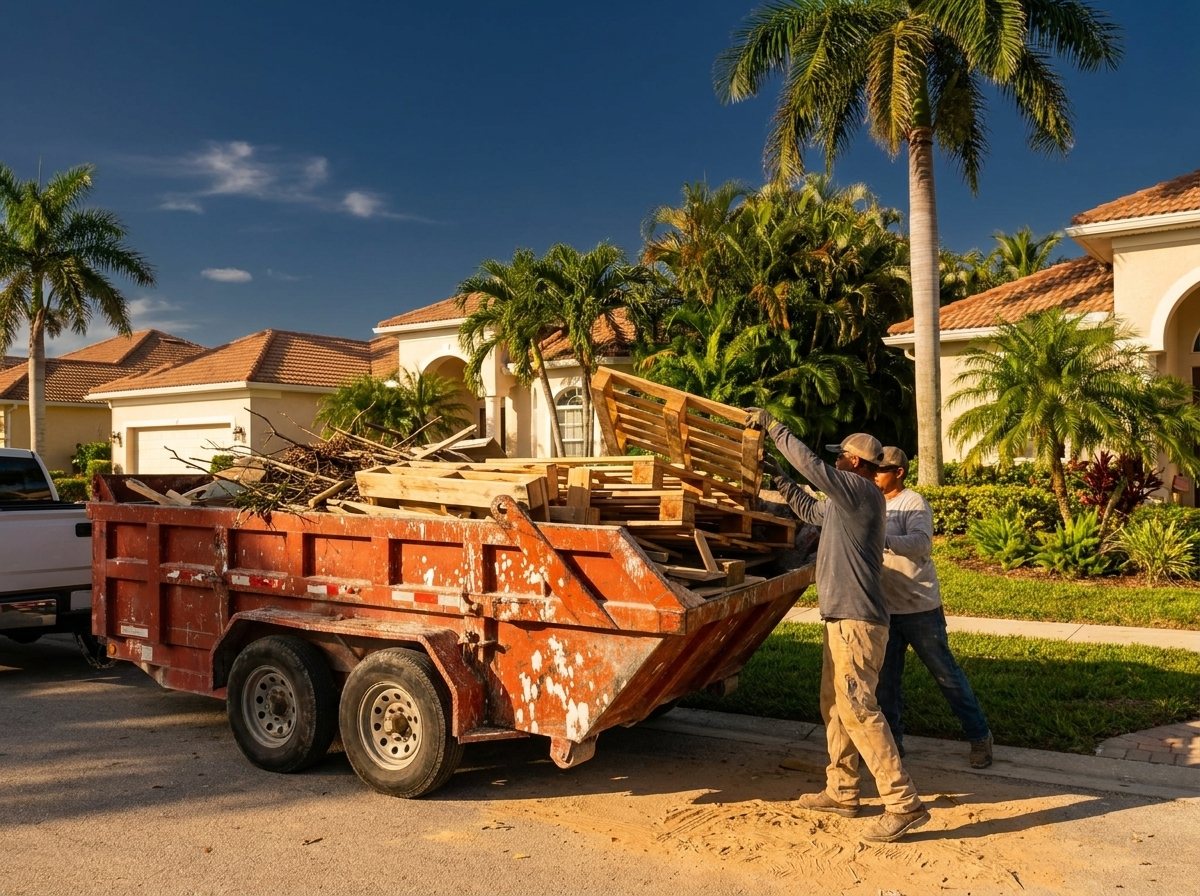 Haul-Away & Site Cleanup