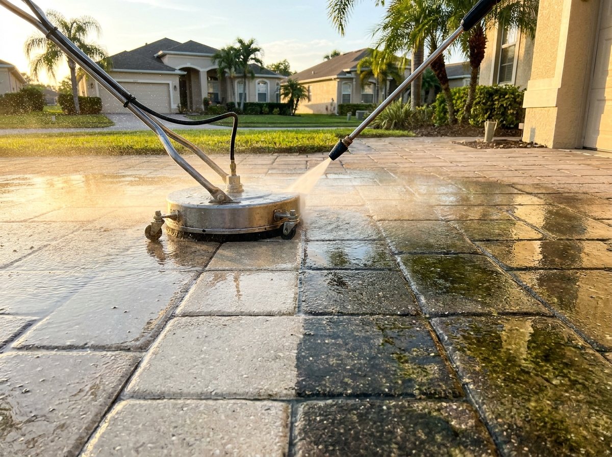 Pressure Washing detail