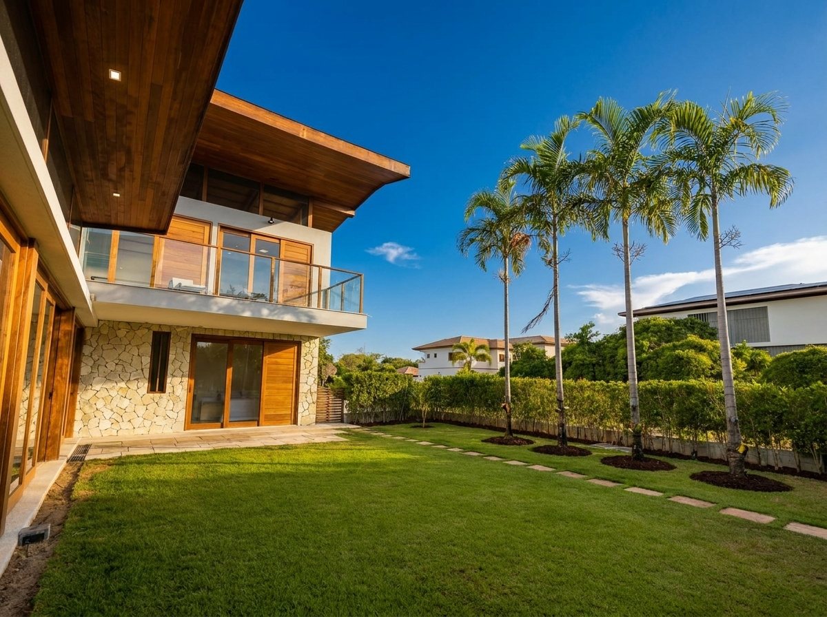 Landscaped Gulf Coast Florida yard maintained by Endless Handyman Group