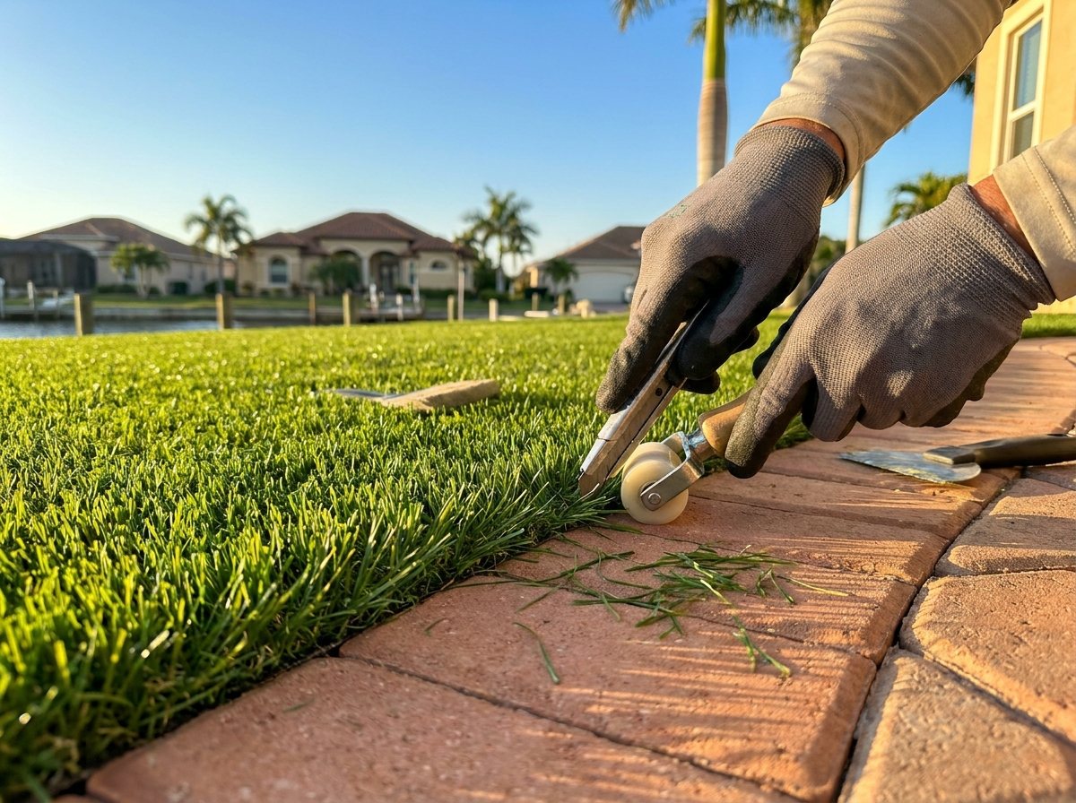 Sod & Synthetic Turf detail